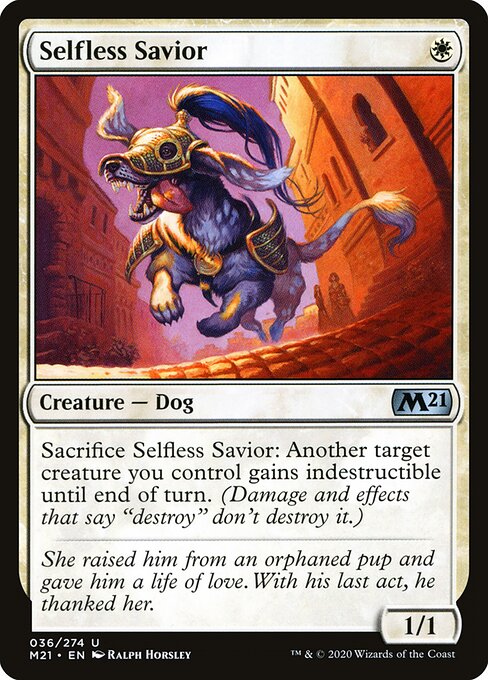 Selfless Savior - Core Set 2021 - 36