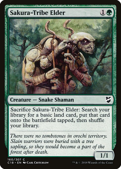 Sakura-Tribe Elder - Commander 2018 - 160