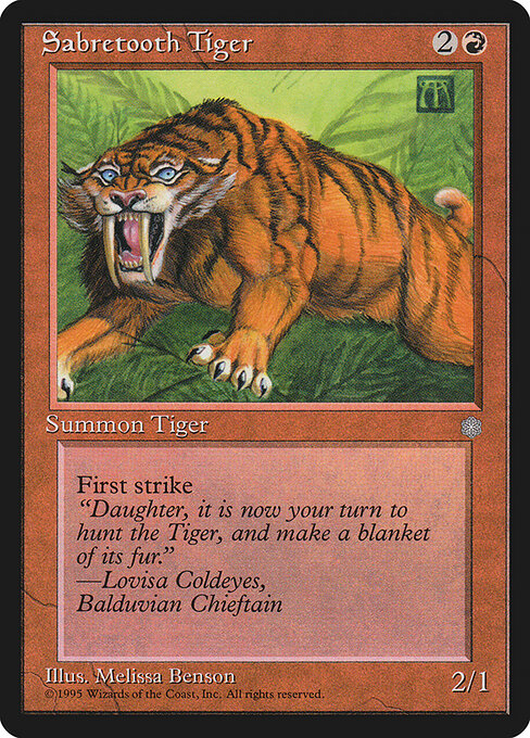 Sabretooth Tiger - Ice Age - 215