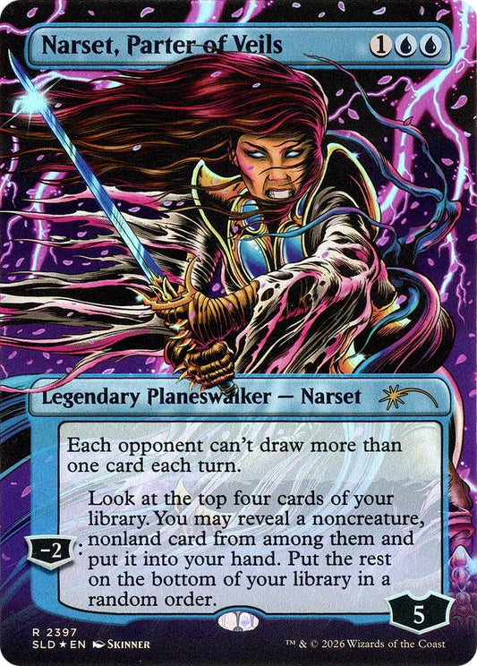 Narset, Parter of Veils (2397) (2397) (Secret Lair Drop Series) (SLD)