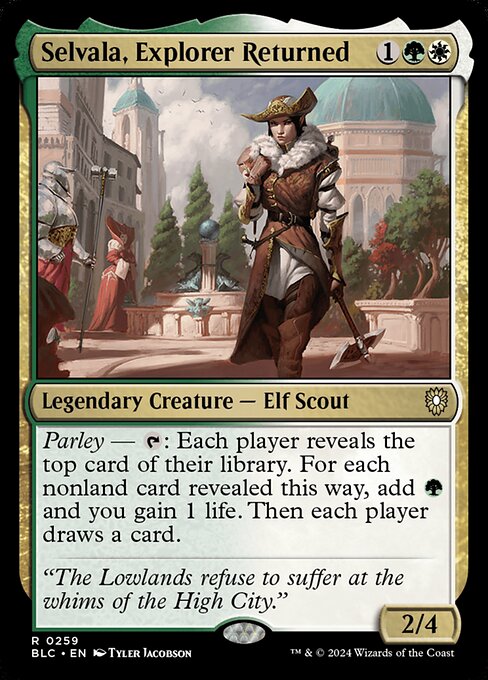 Selvala, Explorer Returned - Bloomburrow Commander - 259