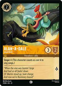 Alan-a-Dale - Loyal Bard - Wilds Unknown - 7/204
