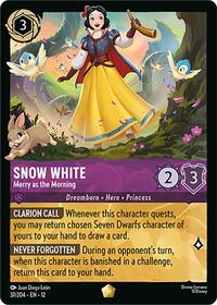 Snow White - Merry as the Morning - Wilds Unknown - 37/204
