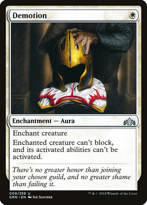 Demotion - Guilds of Ravnica - 9