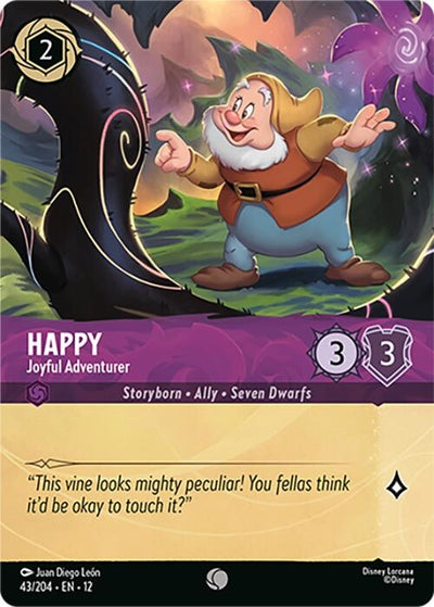 Happy - Joyful Adventurer (Foil) (43/204) (12)