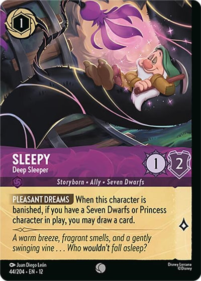 Sleepy - Deep Sleeper (Foil) (44/204) (12)