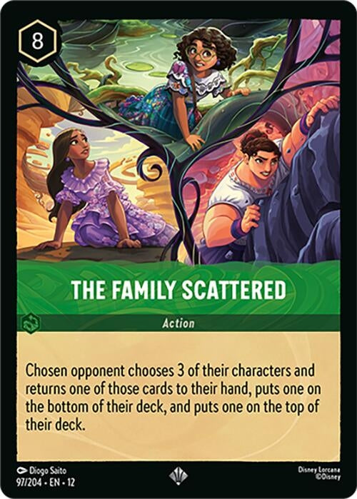 Image for The Family Scattered (97/204) (12) - Disney Lorcana