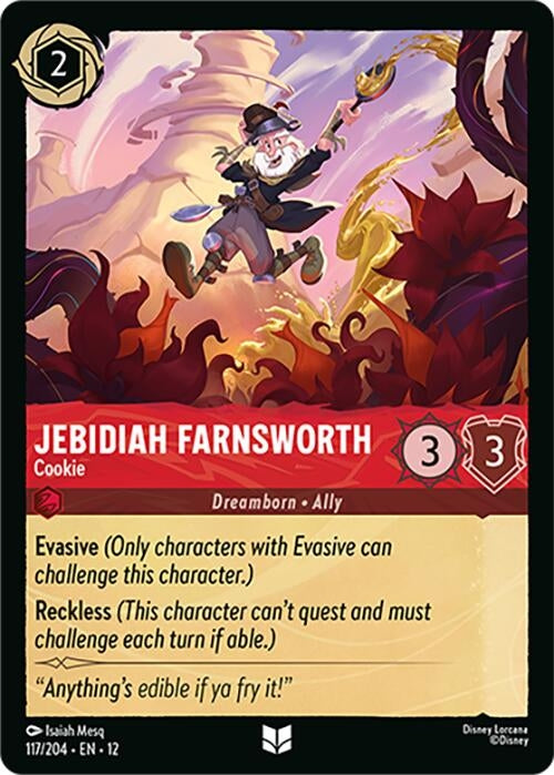 Image for Jebidiah Farnsworth - Cookie (117/204) (12) - Disney Lorcana