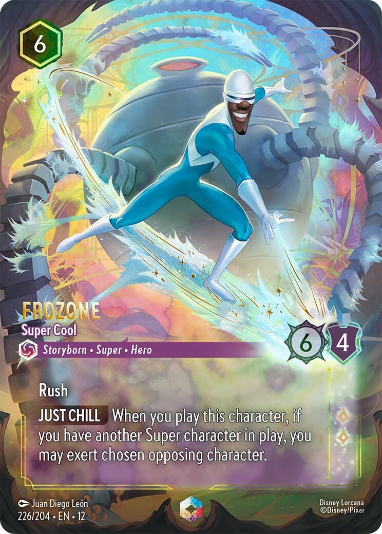 Image for Frozone - Super Cool (Enchanted) (226/204) (12) - Disney Lorcana