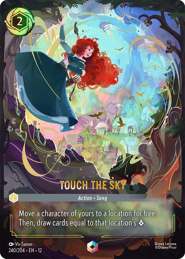 Image for Touch the Sky (Enchanted) (240/204) (12) - Disney Lorcana