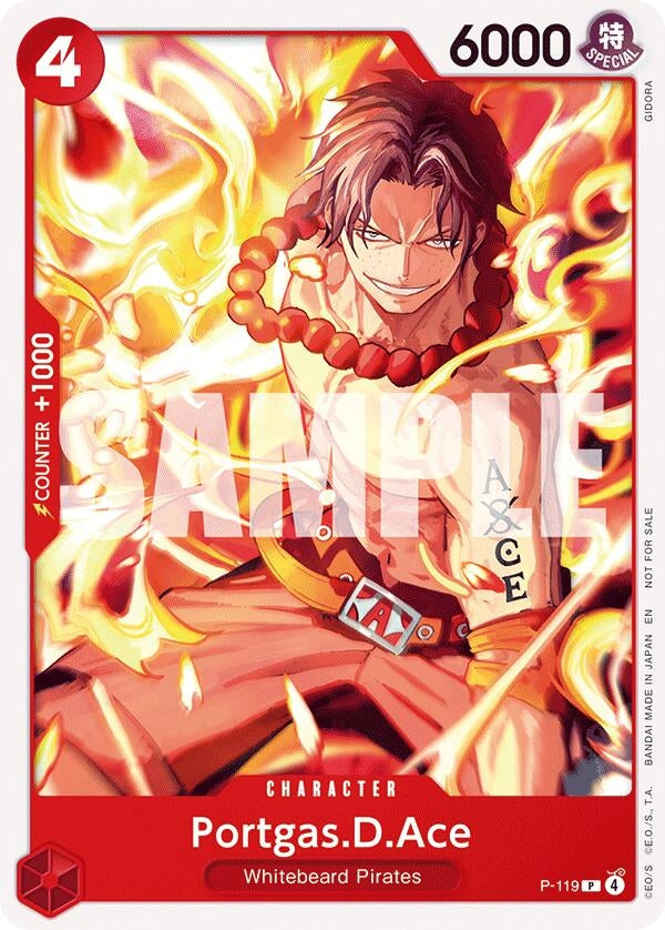 Image for Portgas.D.Ace (Pirates Party 2026 Vol. 1) (P-119) (OP-PR) - One Piece Card Game