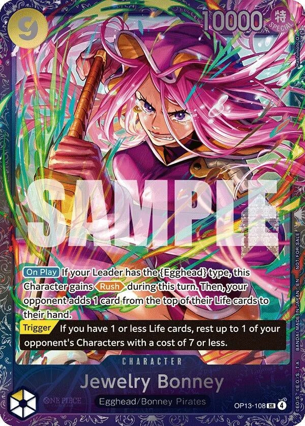 Image for Jewelry Bonney (Treasure Cup May 2026) (OP13-108) (OP-PR) - One Piece Card Game