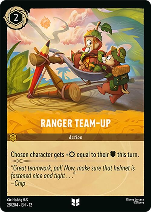 Image for Ranger Team-Up (28/204) (12) - Disney Lorcana