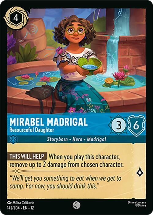 Image for Mirabel Madrigal - Resourceful Daughter (142/204) (12) - Disney Lorcana