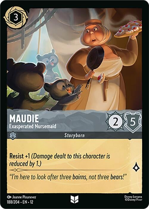 Image for Maudie - Exasperated Nursemaid (188/204) (12) - Disney Lorcana