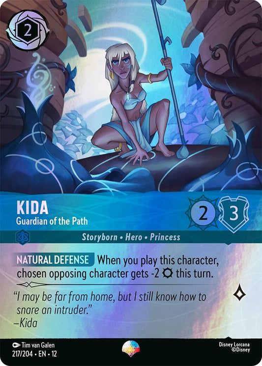 Image for Kida - Guardian of the Path (Epic) (217/204) (12) - Disney Lorcana