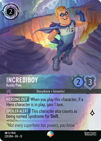 Incrediboy - Buddy Pine (Epic) (221/204) (12)