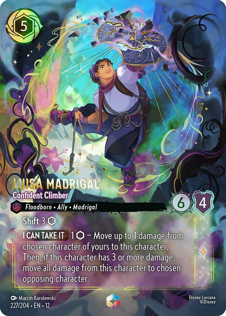 Image for Luisa Madrigal - Confident Climber (Enchanted) (227/204) (12) - Disney Lorcana