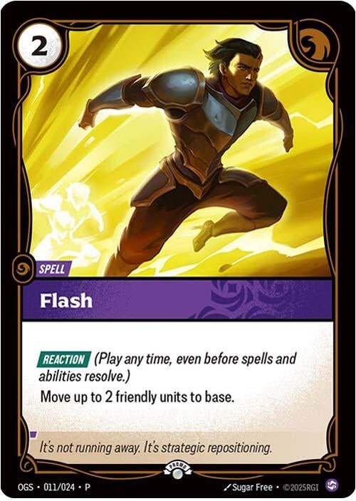 Image for Flash (011/024) (OPP) - Riftbound: League of Legends Trading Card Game