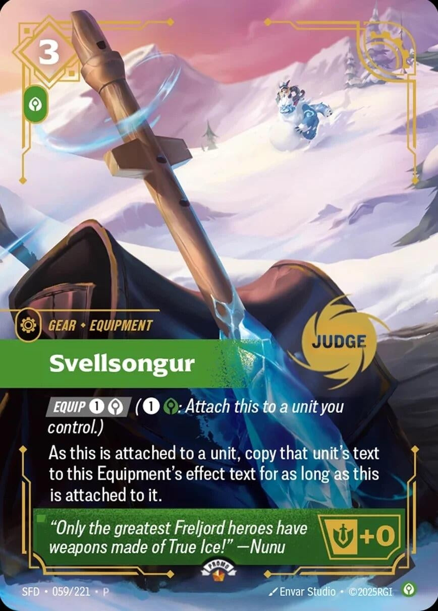 Image for Svellsongur (059/221) (JDG) - Riftbound: League of Legends Trading Card Game