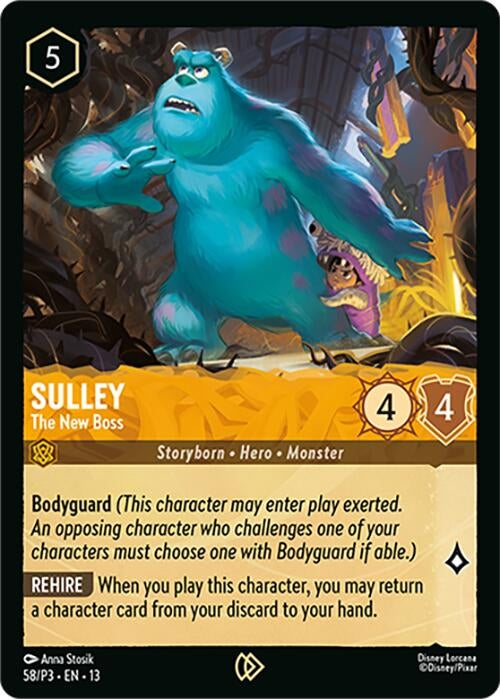 Image for Sulley - The New Boss (58) (DLPC) - Disney Lorcana