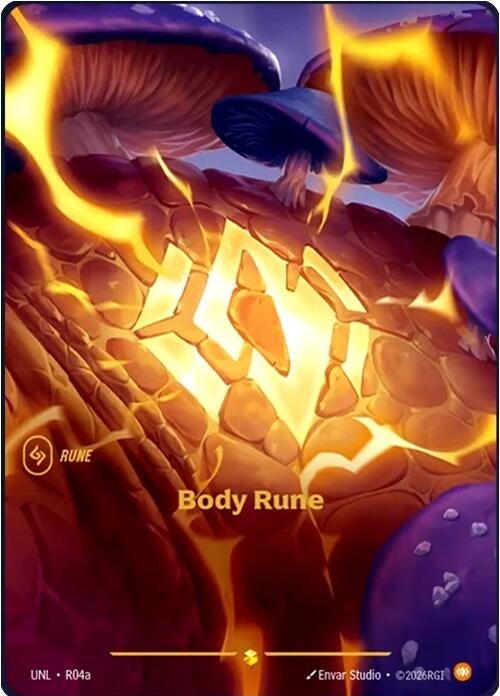 Image for Body Rune (R04a) (R04a) (UNL) - Riftbound: League of Legends Trading Card Game