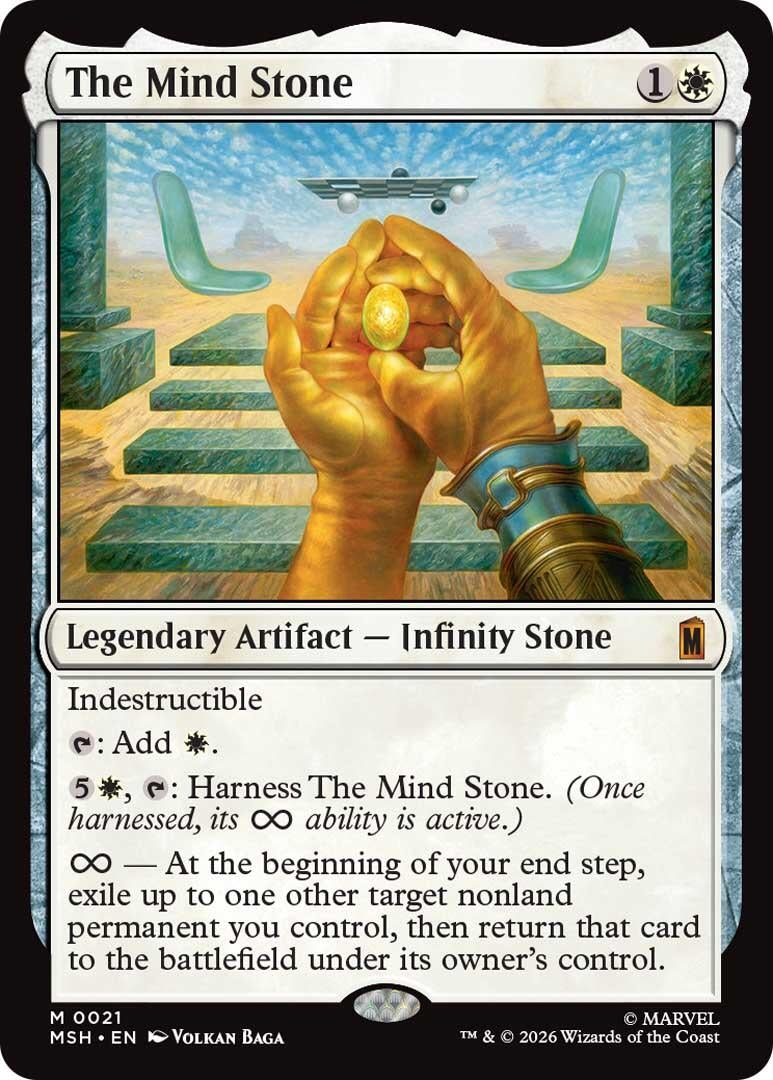 Image for The Mind Stone (21) (MSH) - Magic: The Gathering