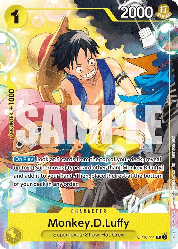 Image for Monkey.D.Luffy (Welcome Pack 2026 Vol.1) (OP10-111) (OP-PR) - One Piece Card Game