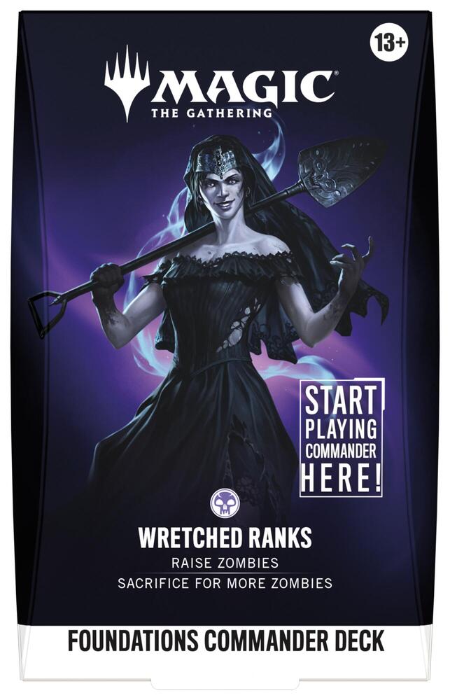 Foundations Commander Deck Wretched Ranks - Foundations Commander