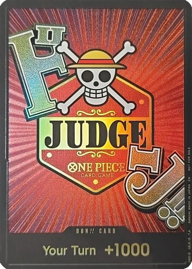 Image for DON!! Card (Judge Promo) (OP-PR) - One Piece Card Game