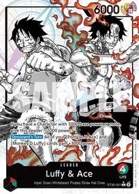 Luffy & Ace (Parallel) - ST-30: Starter Deck 30 EX Luffy & Ace - ST30-001