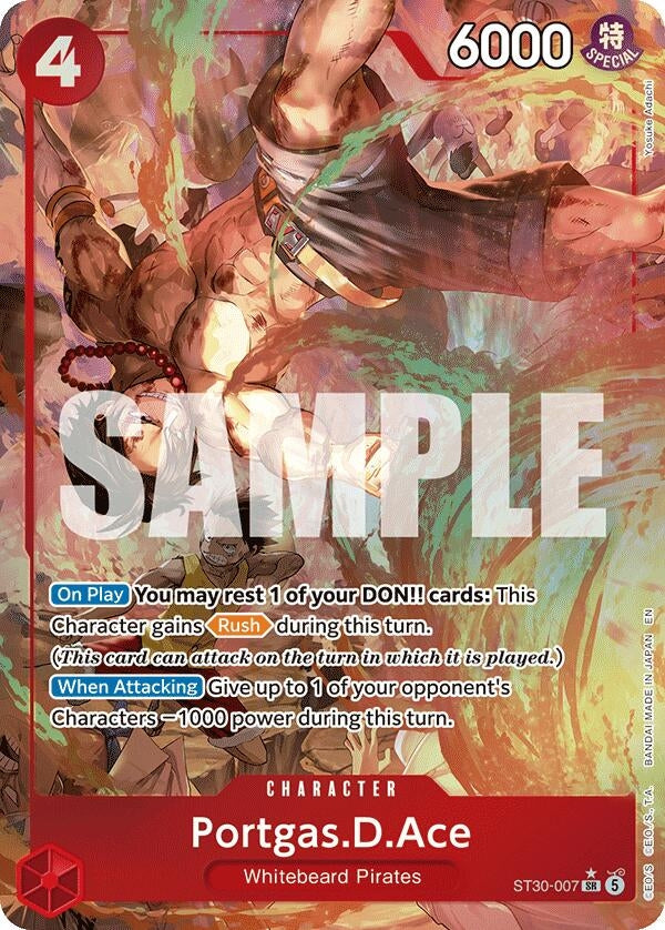 Image for Portgas.D.Ace (007) (Parallel) (ST30-007) (ST-30) - One Piece Card Game