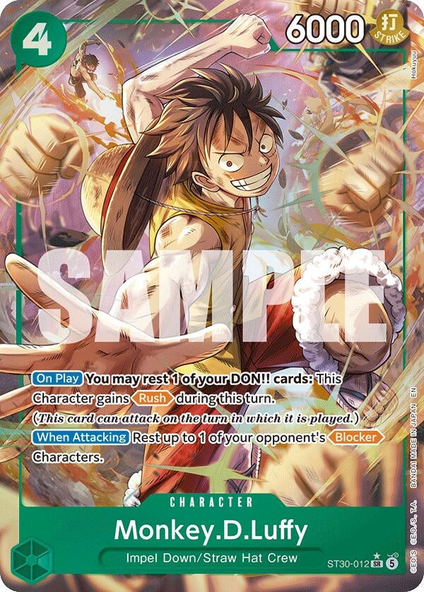 Image for Monkey.D.Luffy (Parallel) (ST30-012) (ST-30) - One Piece Card Game