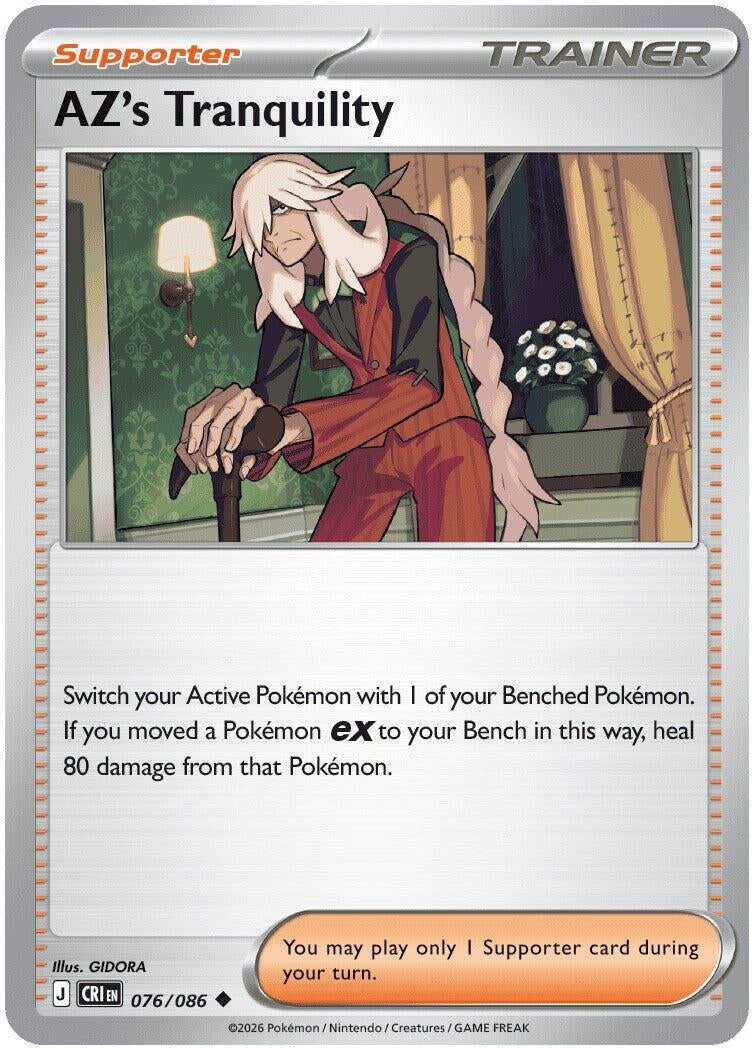 Image for AZ's Tranquility (076/086) (CRI) - Pokemon