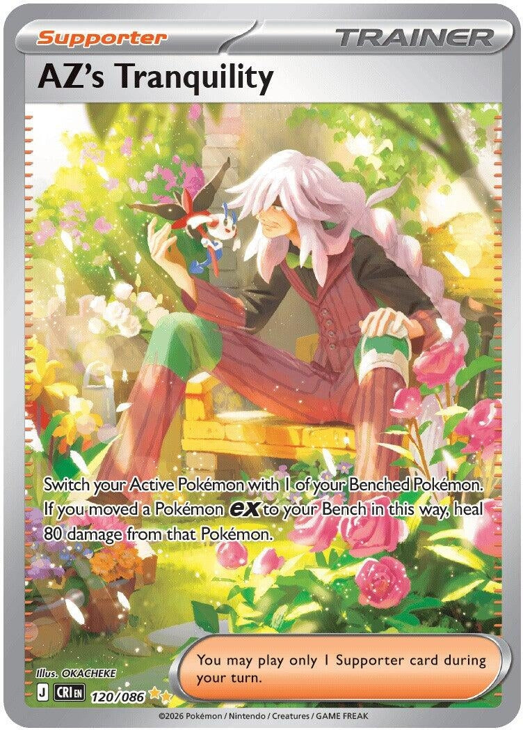 Image for AZ's Tranquility (120/086) (CRI) - Pokemon