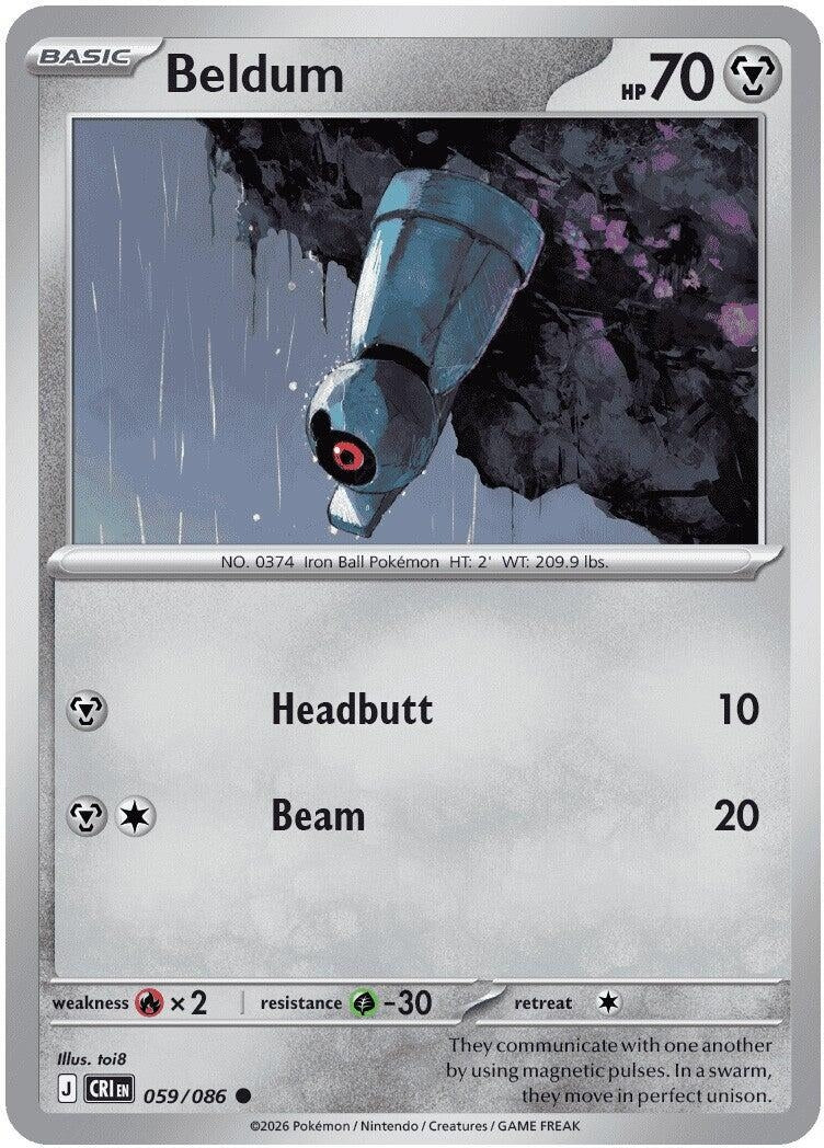 Image for Beldum (059/086) (CRI) - Pokemon
