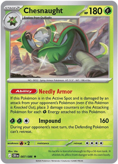 Chesnaught (007/086) (CRI)