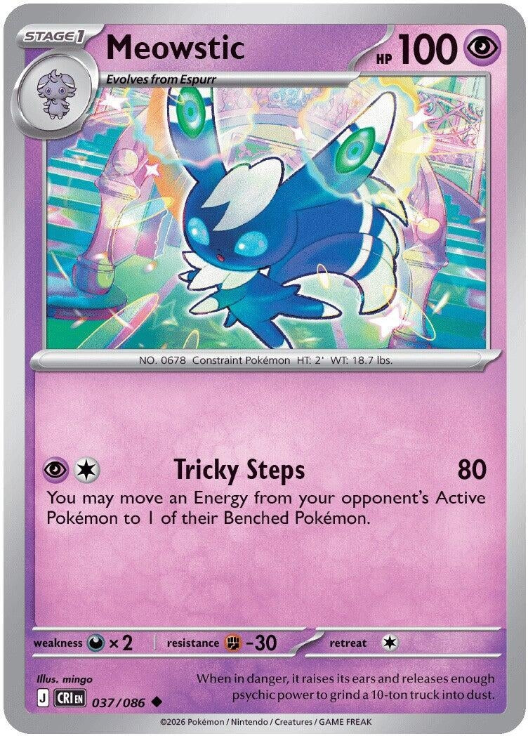 Image for Meowstic (037/086) (CRI) - Pokemon
