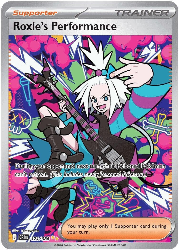 Image for Roxie's Performance (121/086) (CRI) - Pokemon