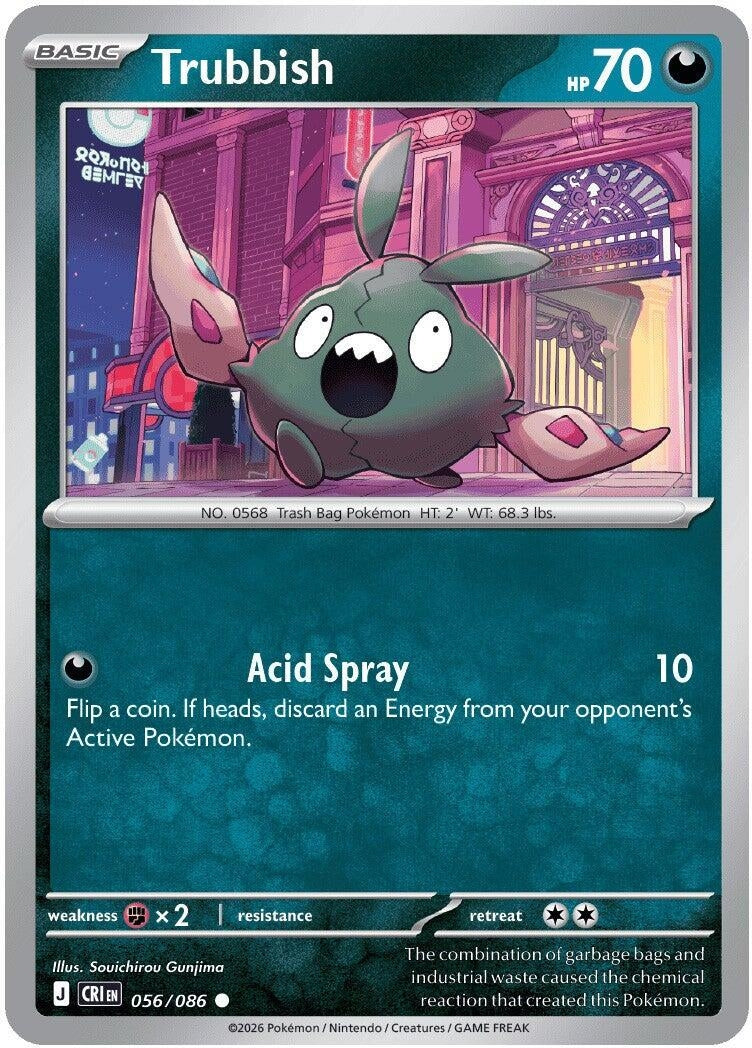 Image for Trubbish (056/086) (CRI) - Pokemon