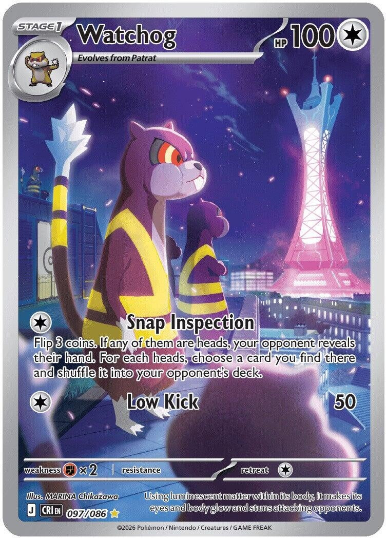 Image for Watchog (097/086) (CRI) - Pokemon