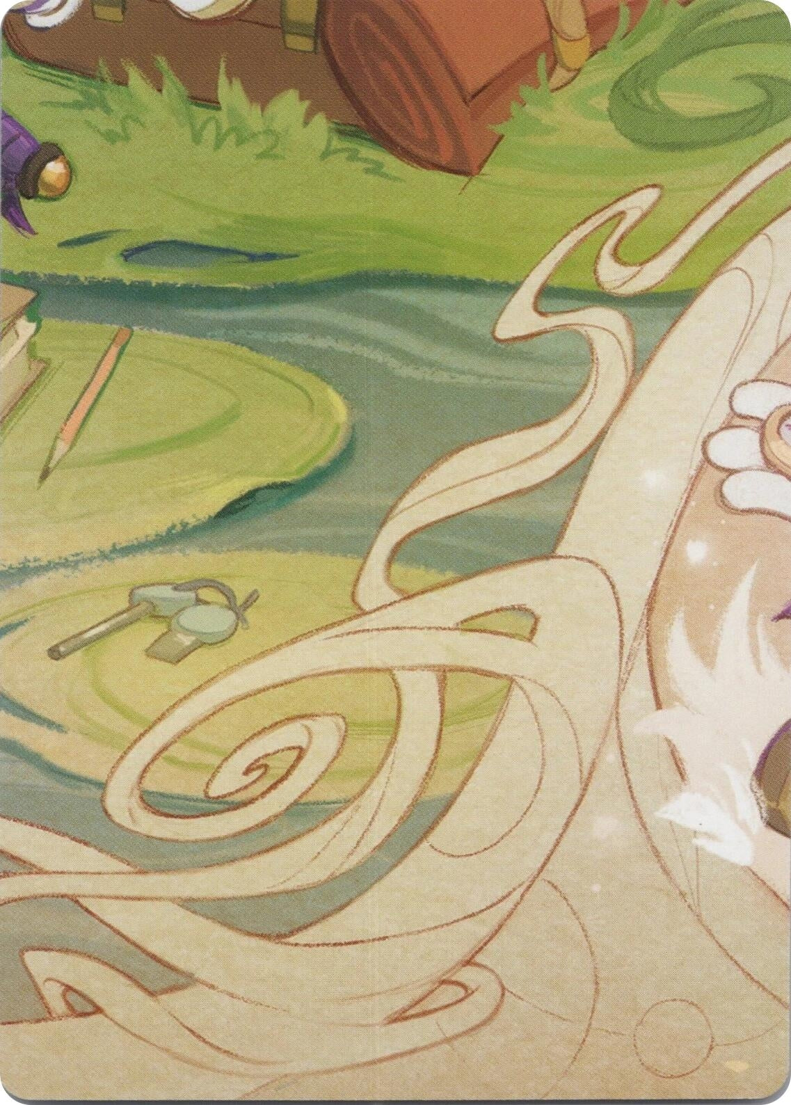 Image for Wilds Unknown Puzzle Insert (Bottom Middle) (12) - Disney Lorcana