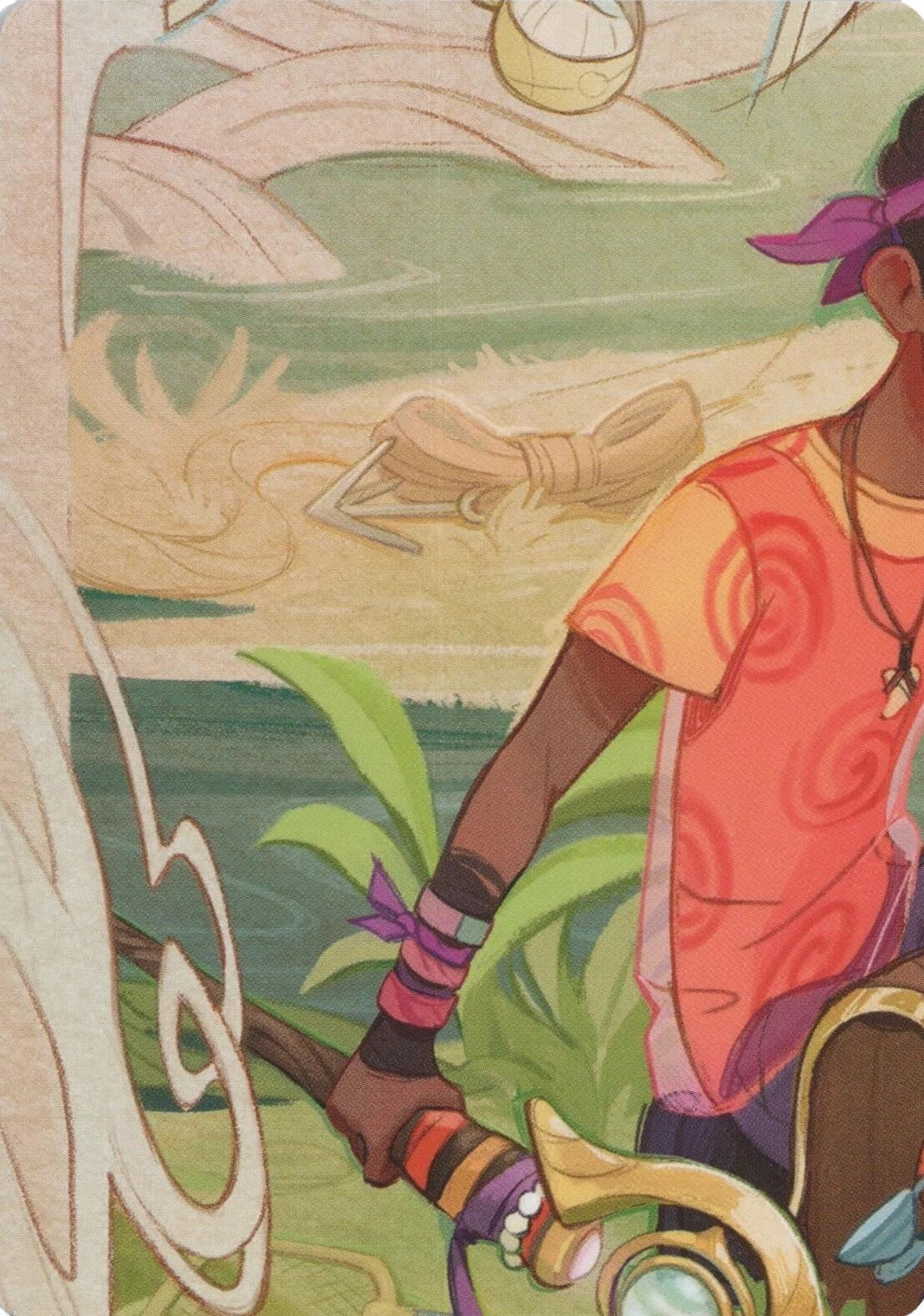 Image for Wilds Unknown Puzzle Insert (Middle Left) (12) - Disney Lorcana