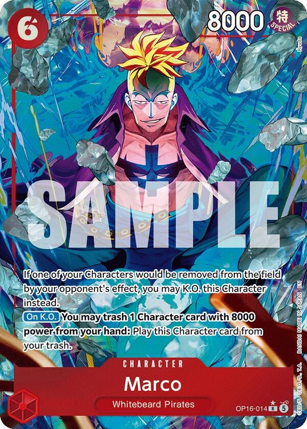 Image for Marco (Alternate Art) (OP16-014) (OP16) - One Piece Card Game