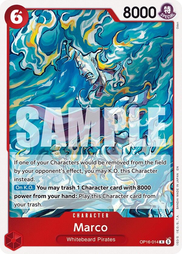 Image for Marco (OP16-014) (OP16) - One Piece Card Game