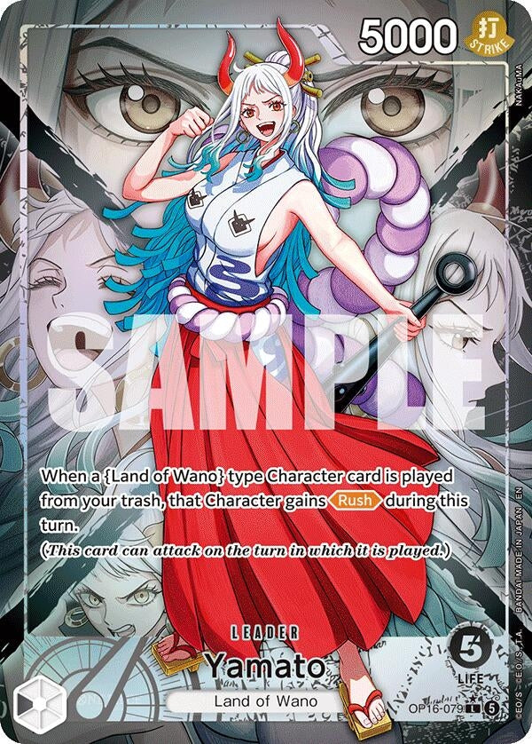 Image for Yamato (079) (Alternate Art) (OP16-079) (OP16) - One Piece Card Game