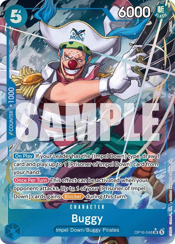 Image for Buggy (048) (Alternate Art) (OP16-048) (OP16) - One Piece Card Game