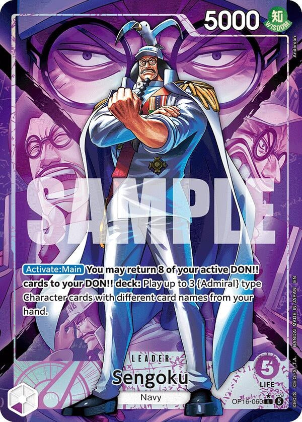 Image for Sengoku (060) (Alternate Art) (OP16-060) (OP16) - One Piece Card Game