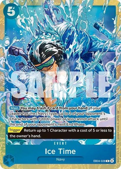 Ice Time (Premium Card Collection -Best Selection Vol. 6-) (EB04-028) (OP-PR)