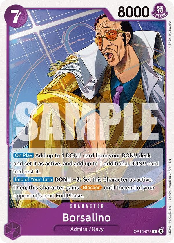 Image for Borsalino (OP16-073) (OP16) - One Piece Card Game